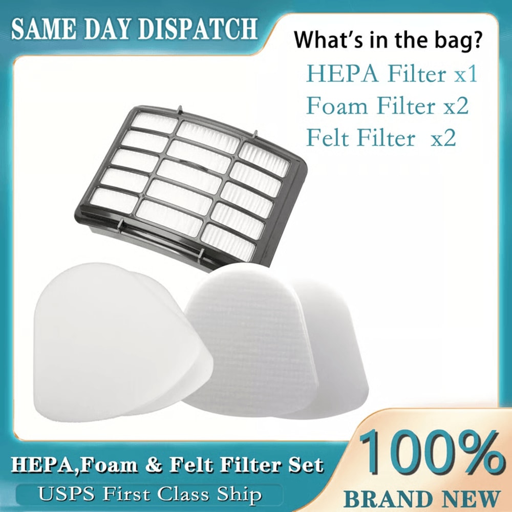 Foam Felt Filter Kit For Shark Navigator LiftAway NV350 NV360 NV370 Replacement Filters 8