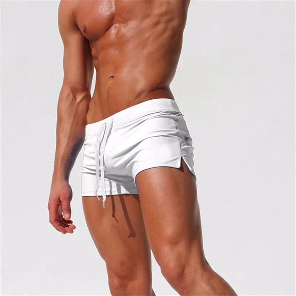 Mens Quick Dry Swim Trunks Beach And Pool Shorts 0