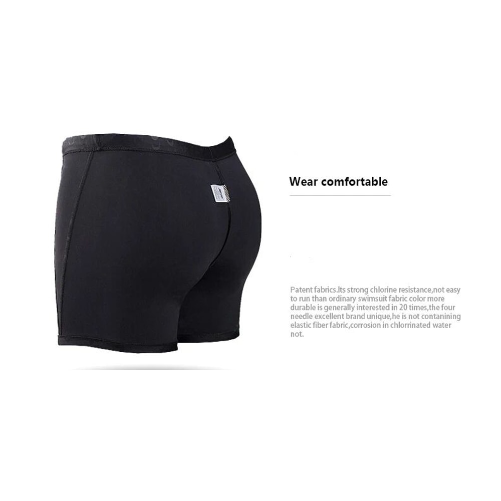 Mens Shark Print Quick Dry Swim Trunks 16