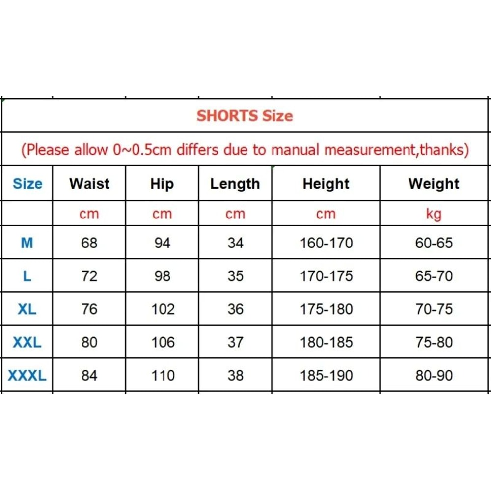 Mens Breathable Running And Gym Training Shorts 8