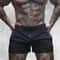 Mens Breathable Running And Gym Training Shorts 4