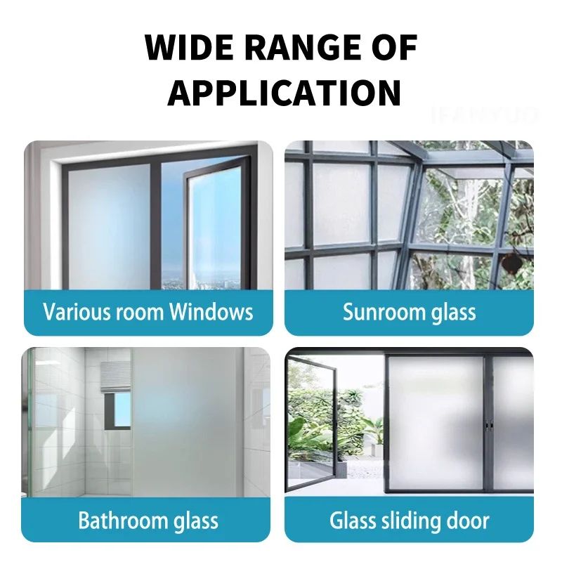 Matte Frosted Glass Paint For Windows And Bathroom 2