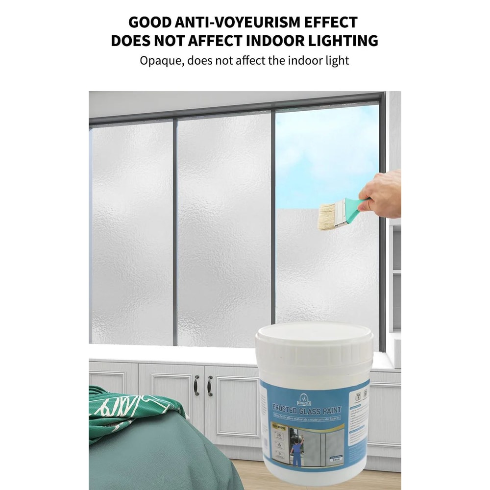 Matte Frosted Glass Paint For Windows And Bathroom 9