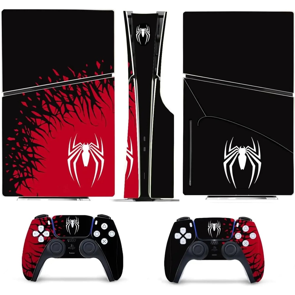 Superhero Vinyl Skin Wrap For PS5 Slim Console 1