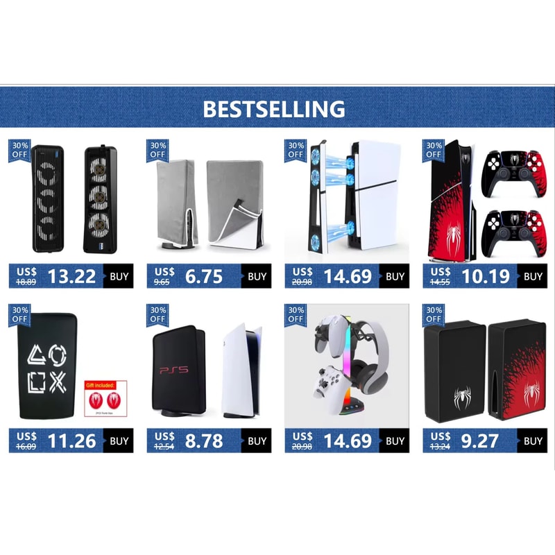 Superhero Vinyl Skin Wrap For PS5 Slim Console 6