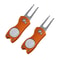 Foldable Golf Divot Repair Tool With Groove Cleaner 12