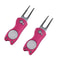 Foldable Golf Divot Repair Tool With Groove Cleaner 13