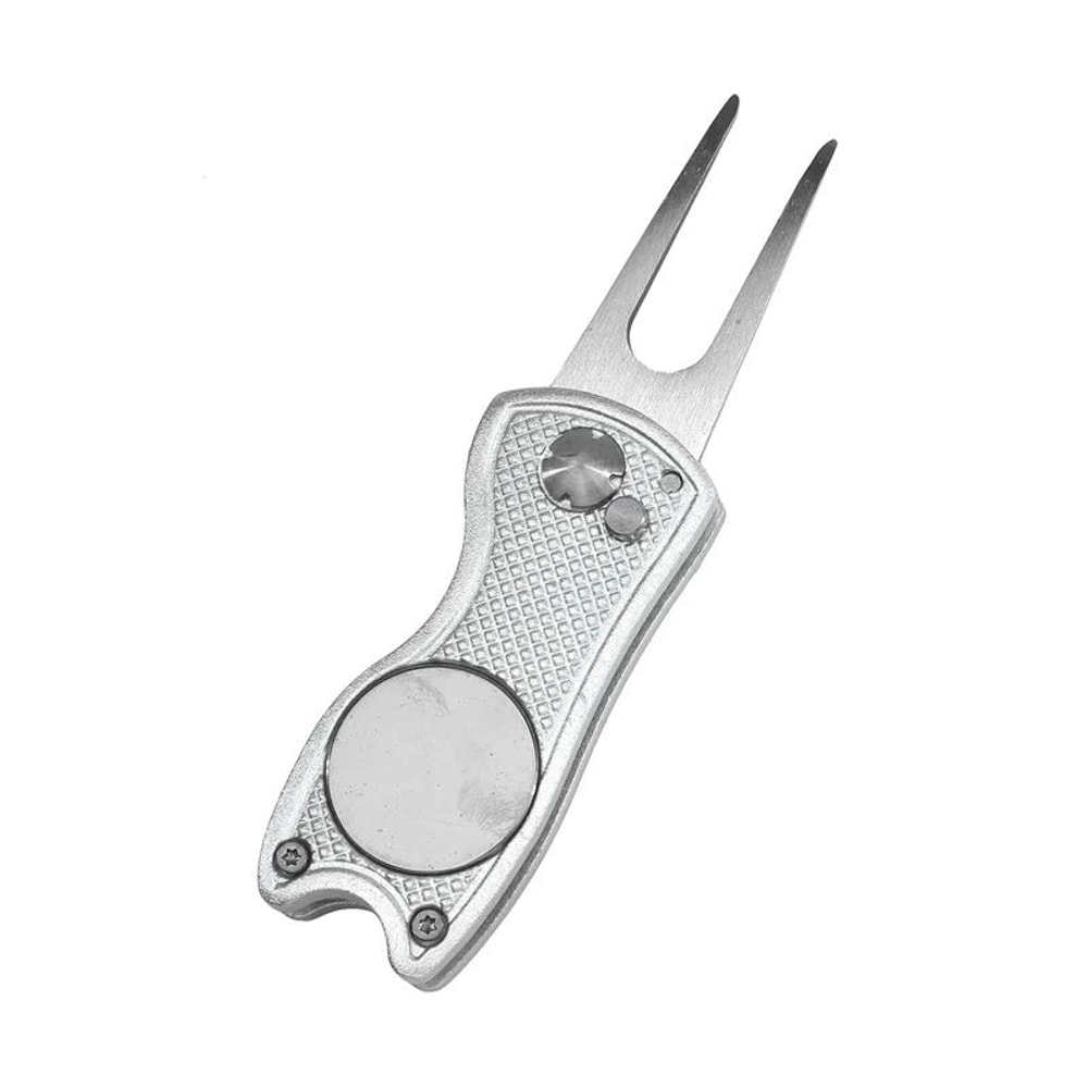 Foldable Golf Divot Repair Tool With Groove Cleaner 29