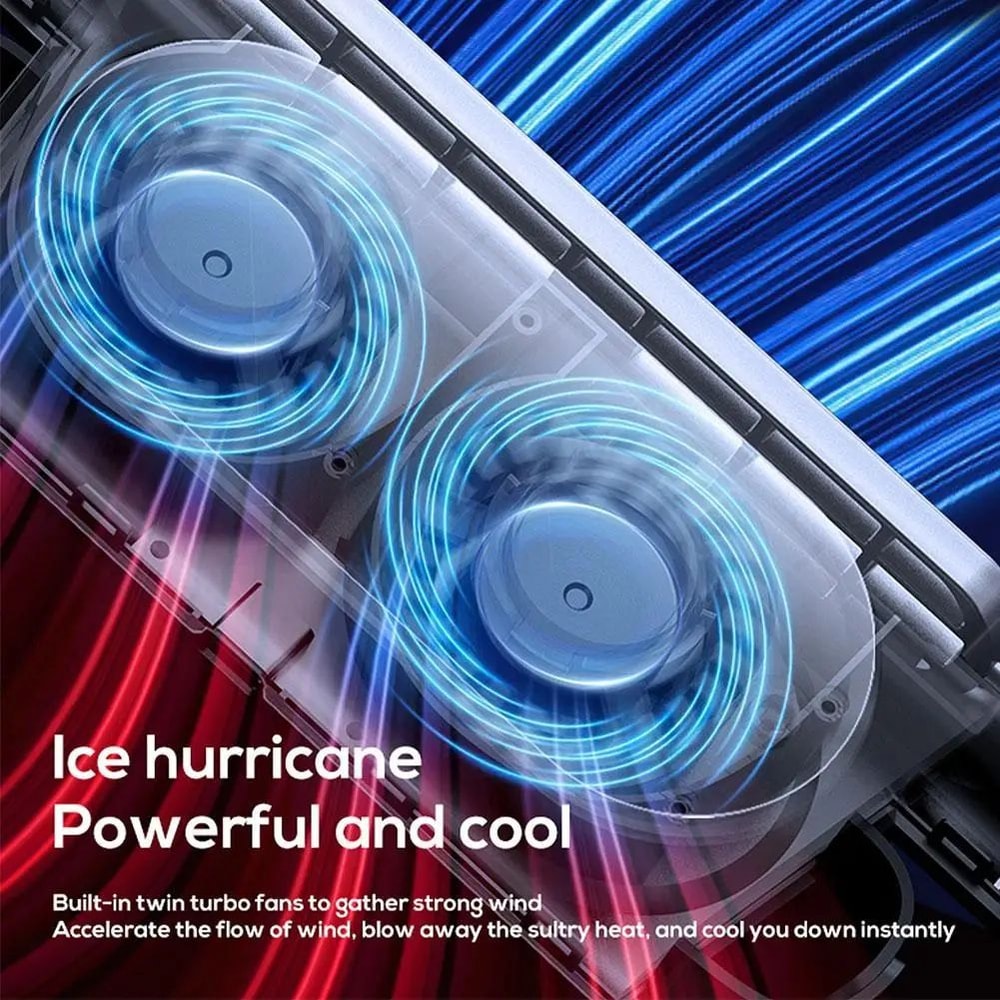 USB Car Seat Cooling Fan With 3 Speed Settings 3