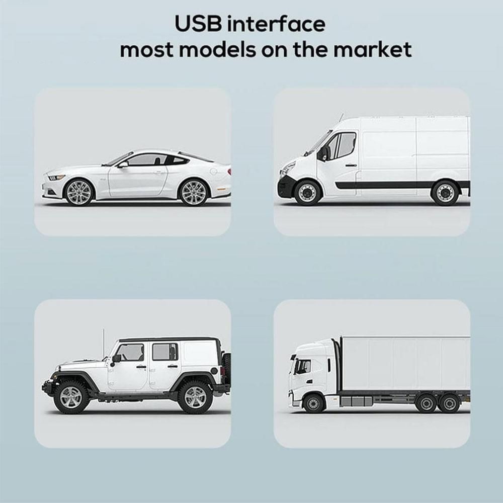 USB Car Seat Cooling Fan With 3 Speed Settings 14