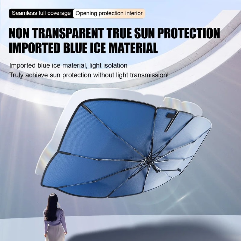 Car Windshield Sunshade Umbrella With UV Protection 9