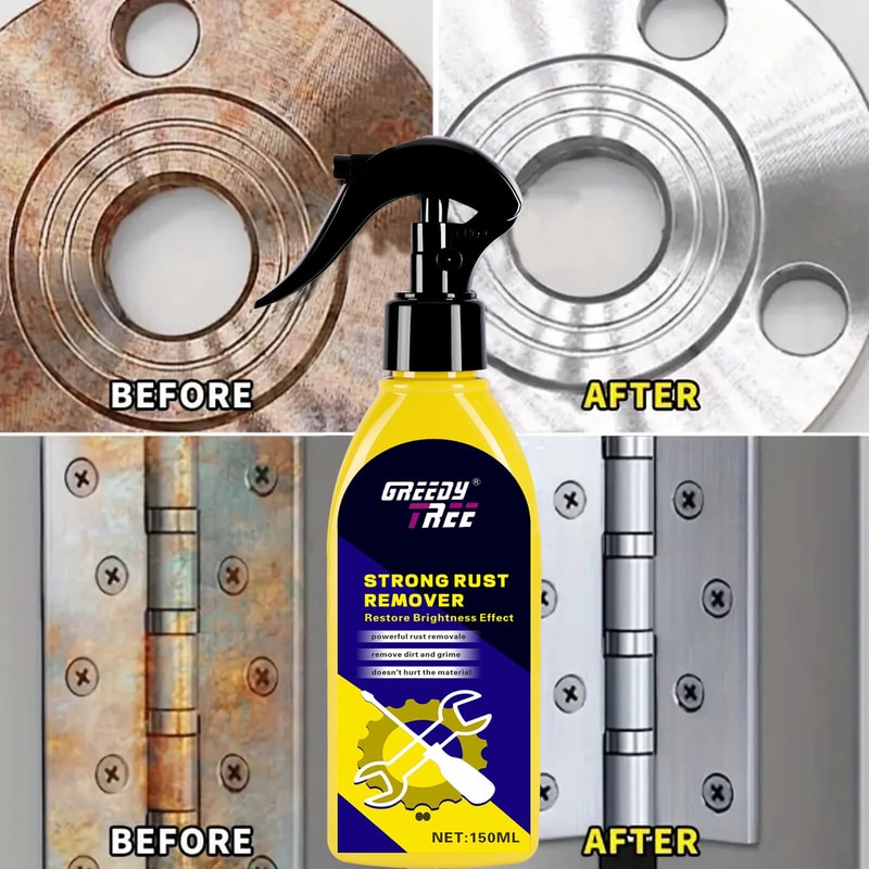 Multi Purpose Rust Remover Spray For Metal And Car Parts 3