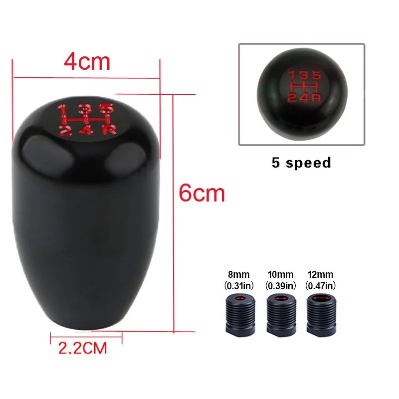 Universal Aluminum Racing Gear Shift Knob 4