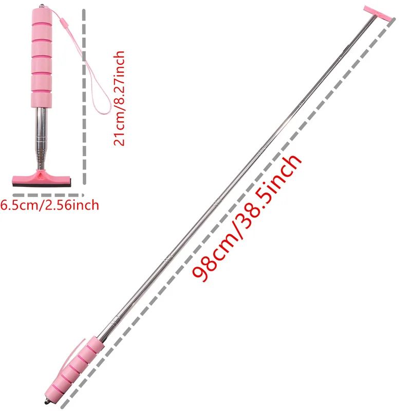 Telescopic Car Rearview Mirror Cleaning Wiper Brush 6