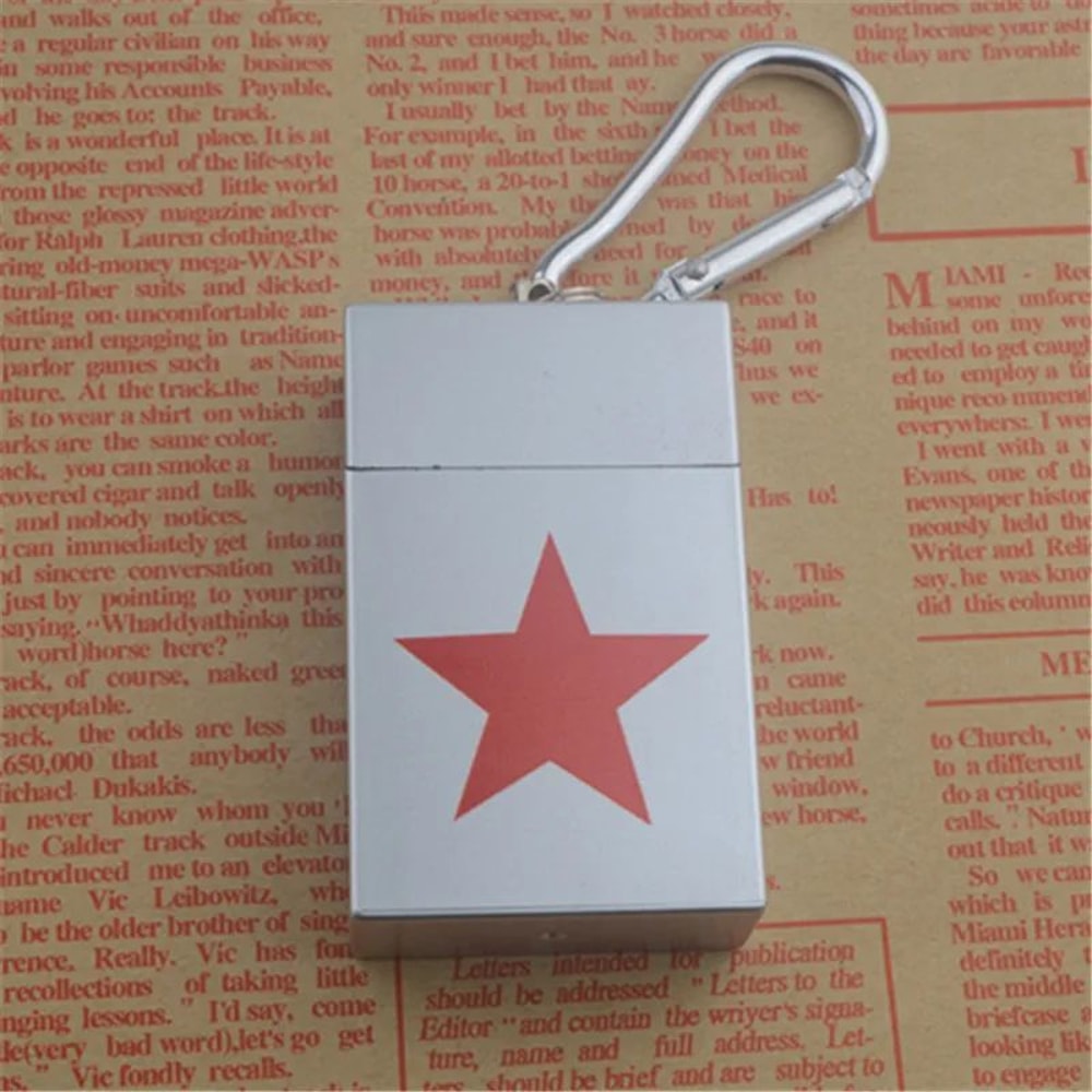 Portable Pocket Mini Ashtray Smoking Storage Box 15