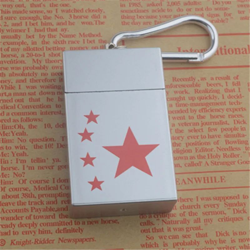 Portable Pocket Mini Ashtray Smoking Storage Box 16