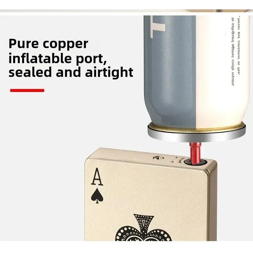 Ace Of Spades Metal Windproof Butane Lighter 7