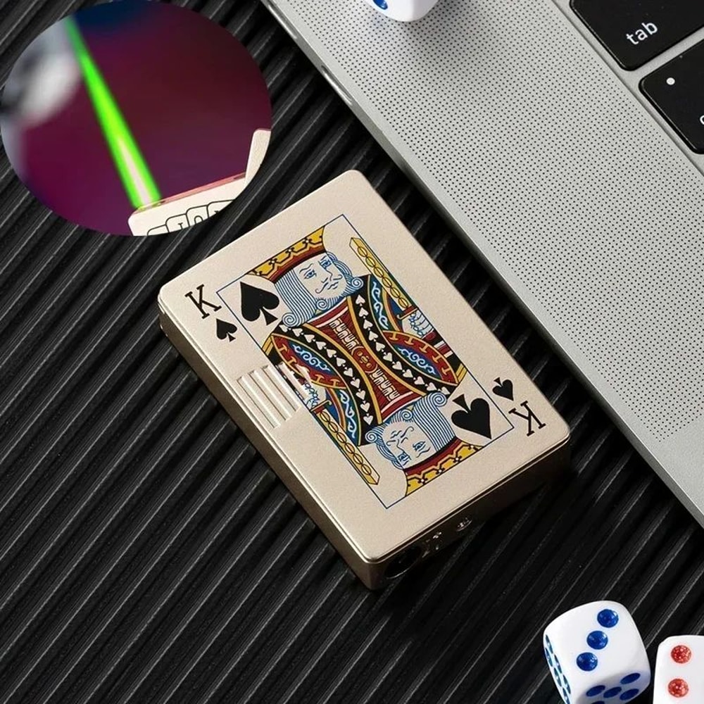 Ace Of Spades Metal Windproof Butane Lighter 14
