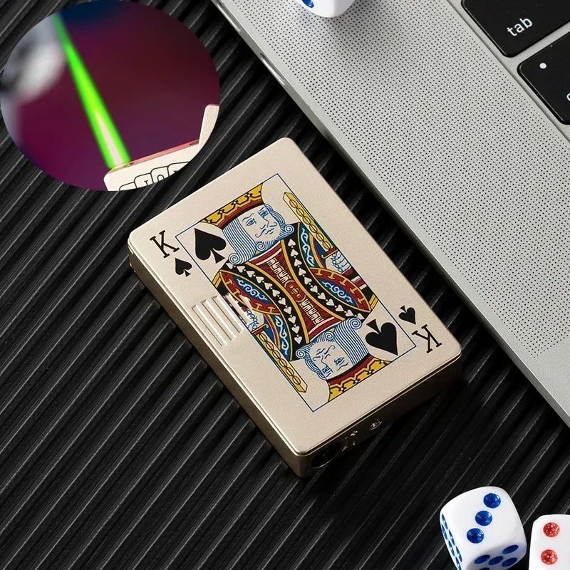 Ace Of Spades Metal Windproof Butane Lighter 14