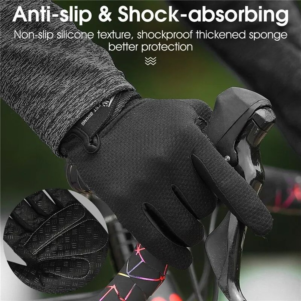 WEST BIKING Full Finger Touchscreen Cycling Gloves 1