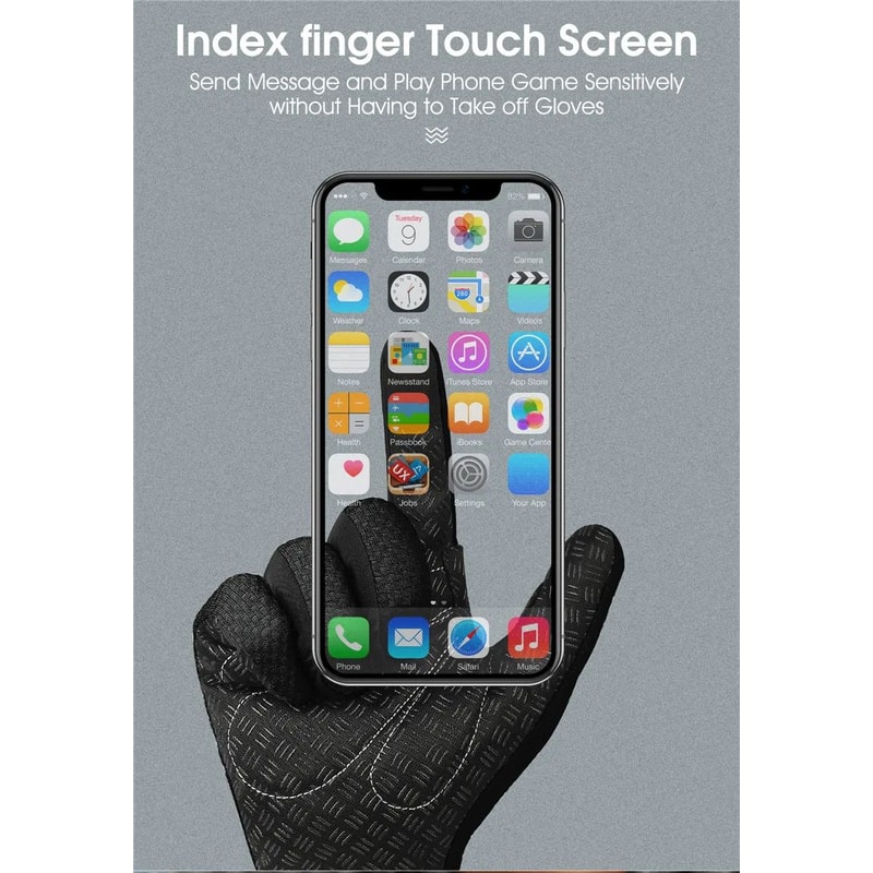 WEST BIKING Full Finger Touchscreen Cycling Gloves 9