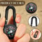 3 In 1 Mini Compass Thermometer Carabiner Keychain 8