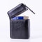 Portable Leather Cigarette Case Organizer With Lighter Holder 1