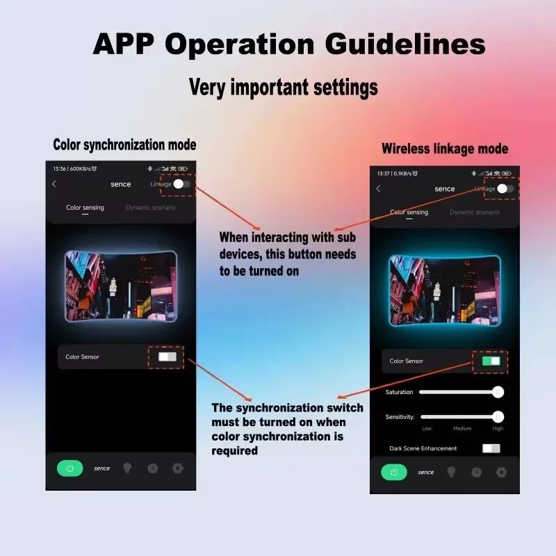 RGBIC LED Backlight Strip For PC And TV With App Control 14