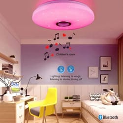 smart rgb led ceiling light with app and remote control