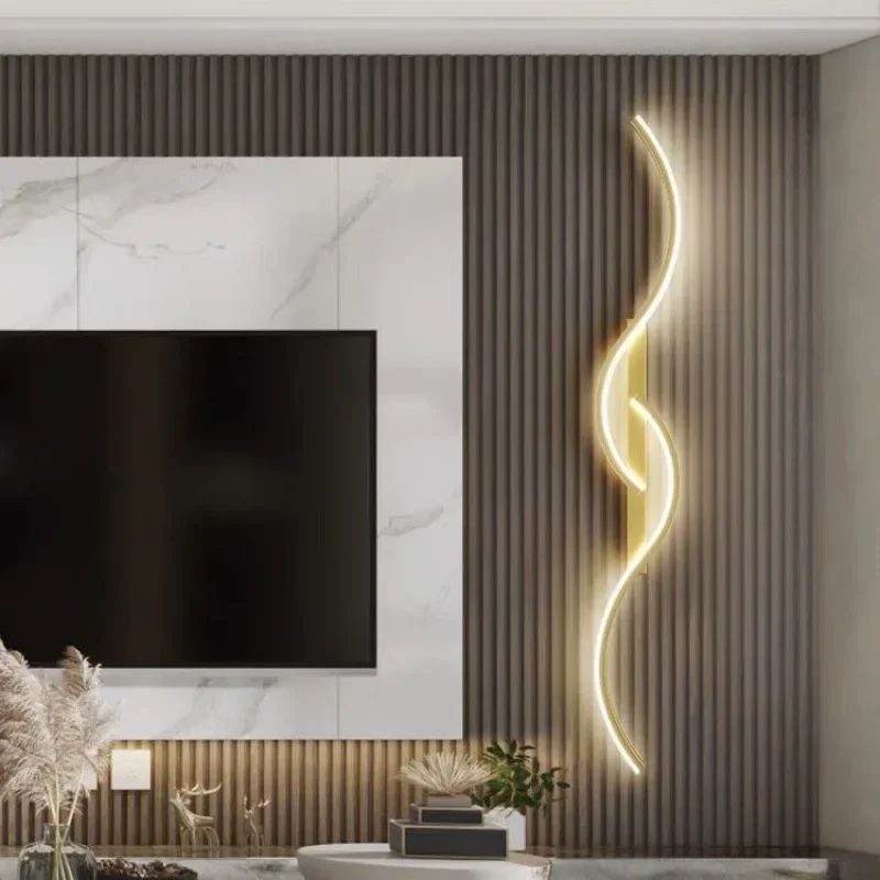 Smart LED Wall Lamp With Remote Control Adjustable Brightness 1