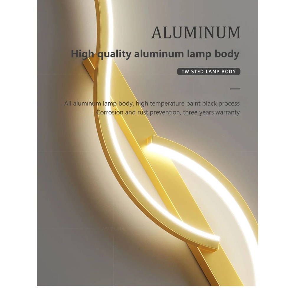 Smart LED Wall Lamp With Remote Control Adjustable Brightness 7