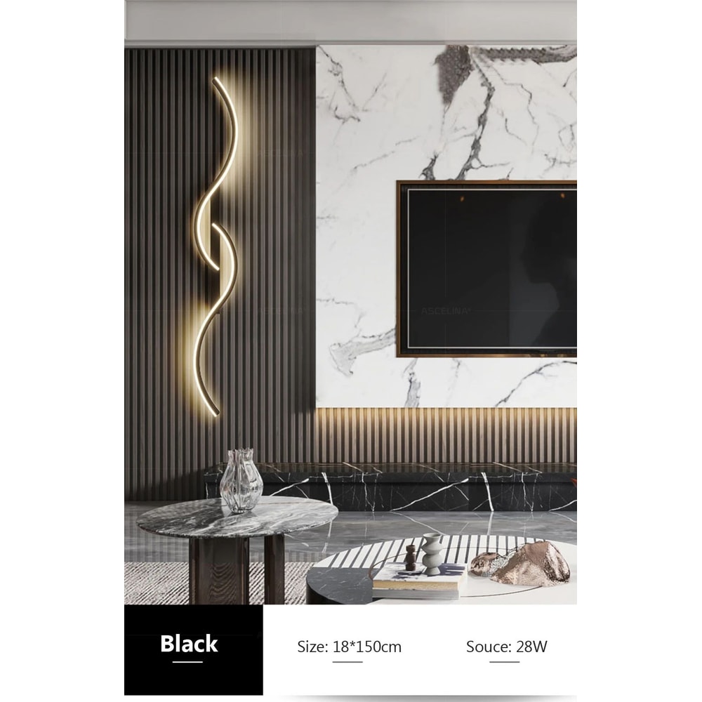 Smart LED Wall Lamp With Remote Control Adjustable Brightness 8