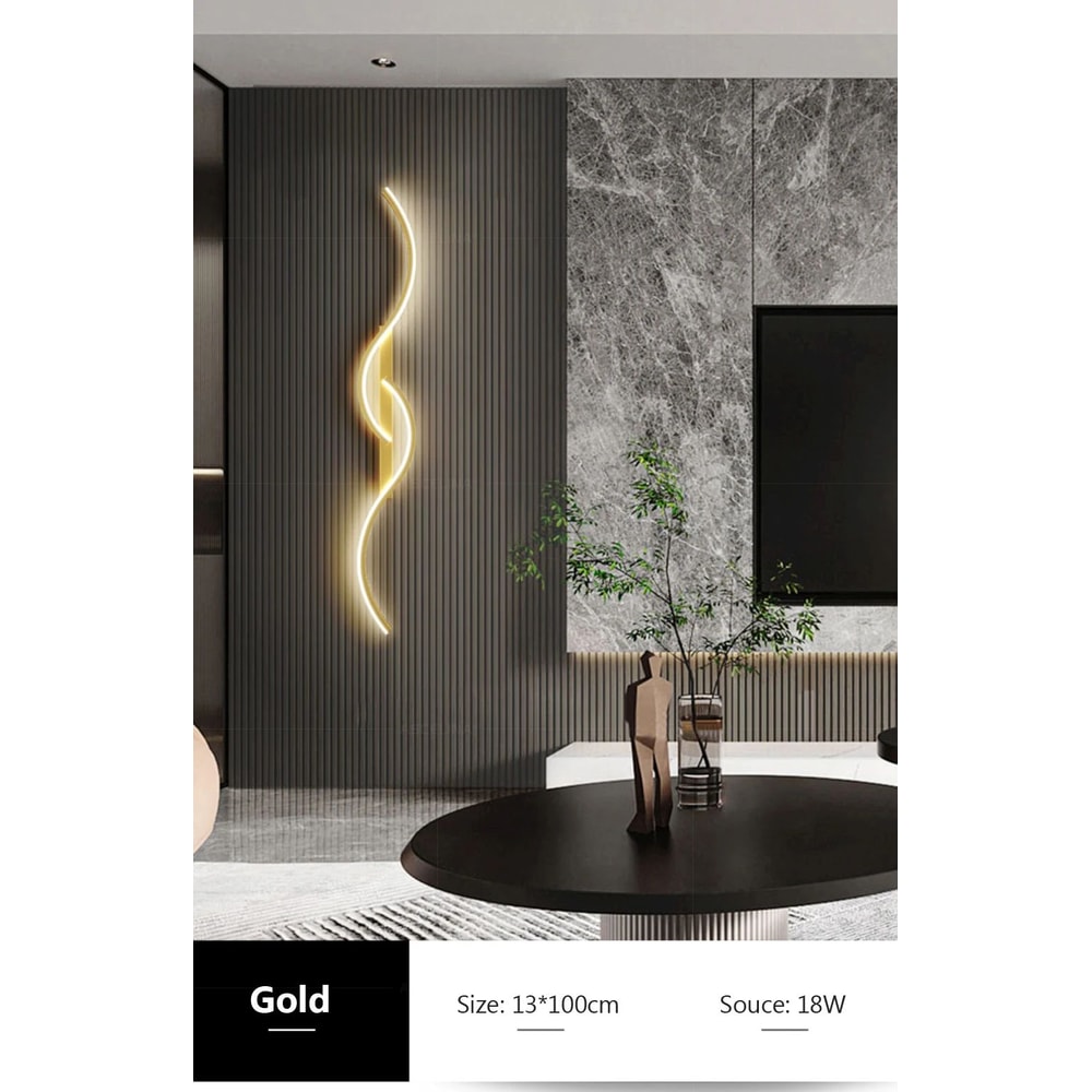 Smart LED Wall Lamp With Remote Control Adjustable Brightness 10