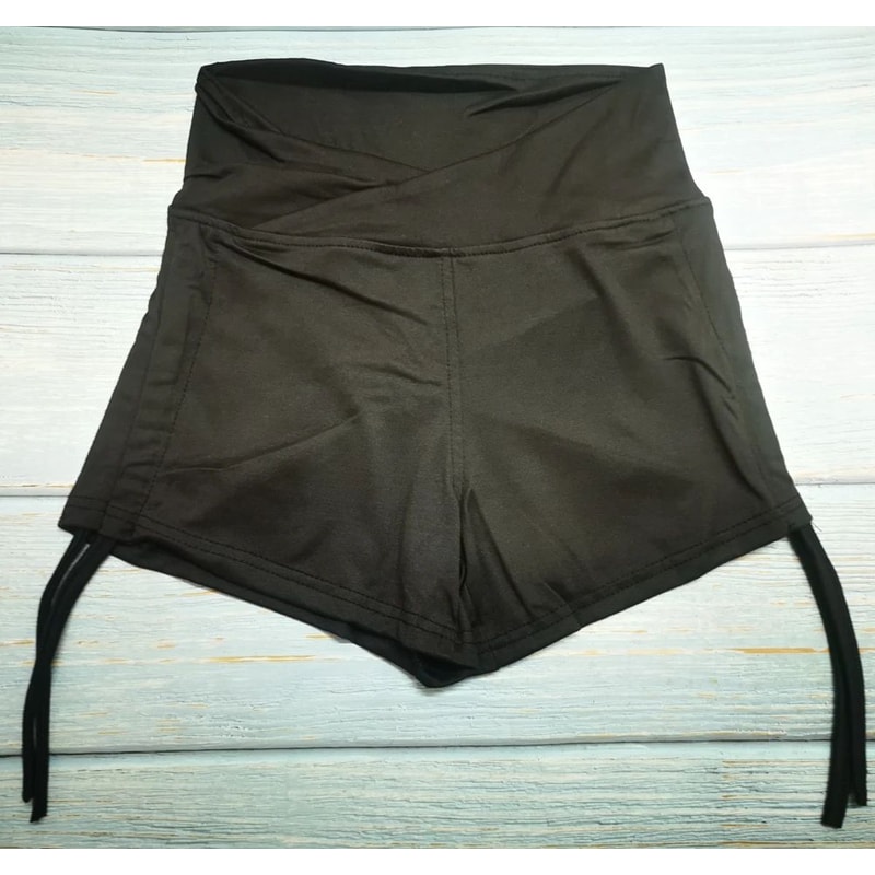 Women High Waist Scrunch Butt Yoga Gym Shorts 8