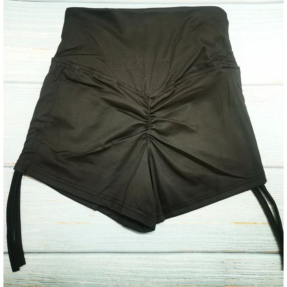 Women High Waist Scrunch Butt Yoga Gym Shorts 9