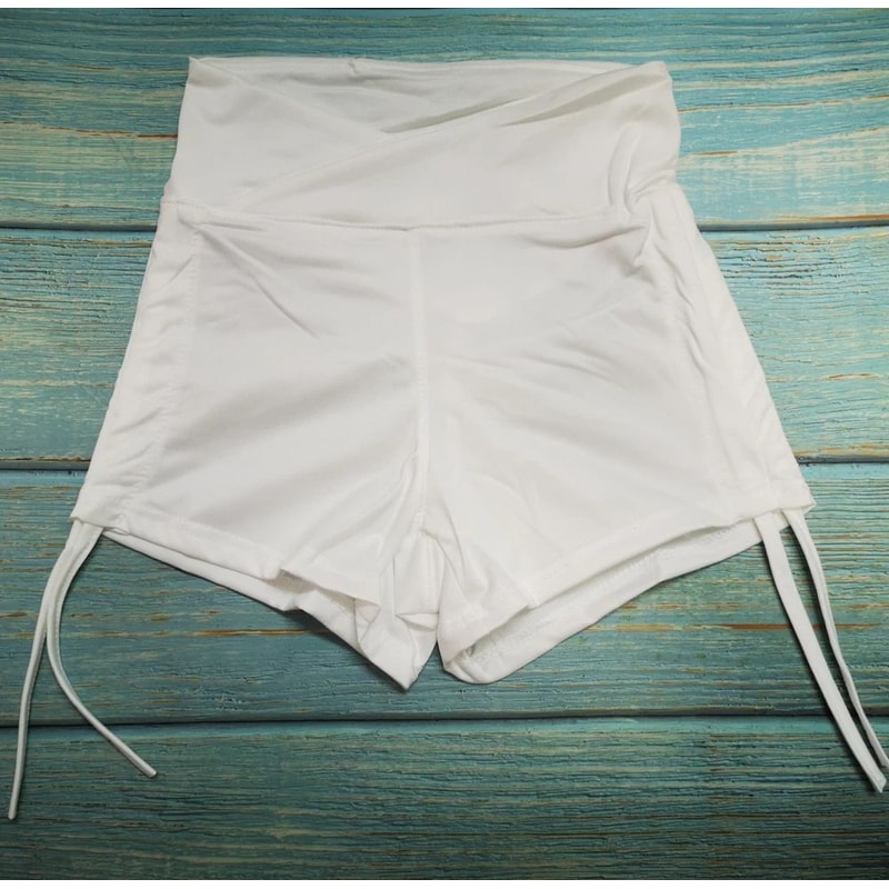 Women High Waist Scrunch Butt Yoga Gym Shorts 10