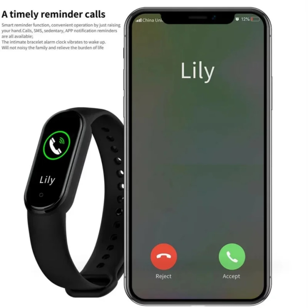 M4 Smart Watch Fitness Tracker Heart Rate Blood Pressure Monitor Bracelet 3