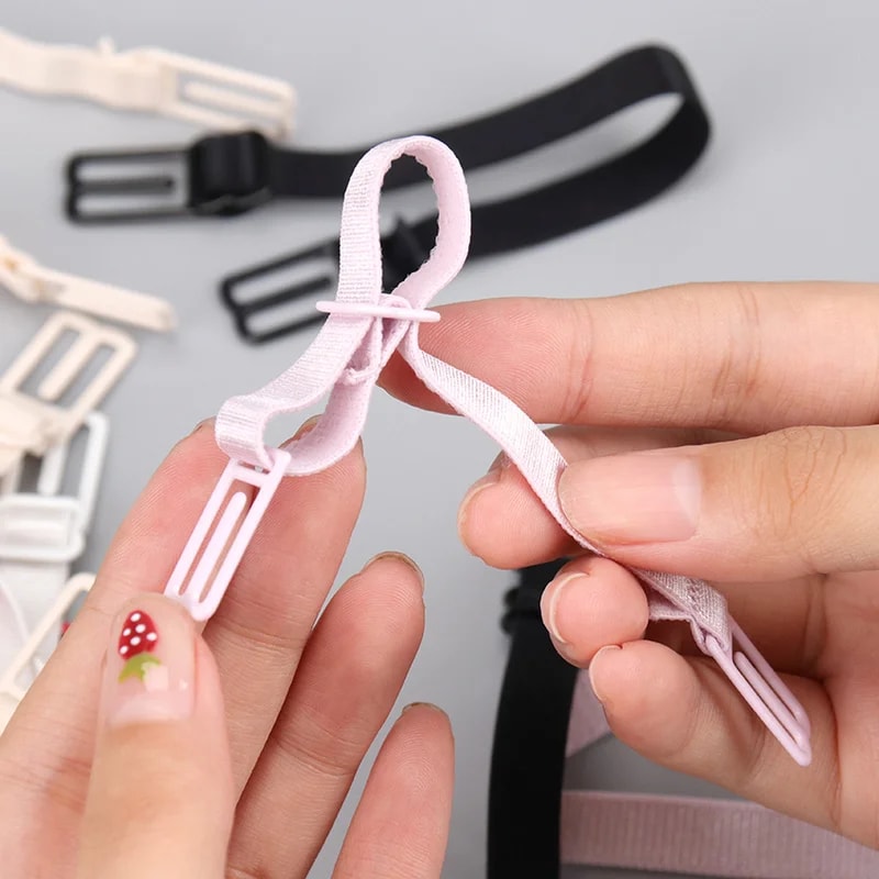 Adjustable NonSlip Bra Strap Holder Keeps Bra Straps Hidden Secure 2
