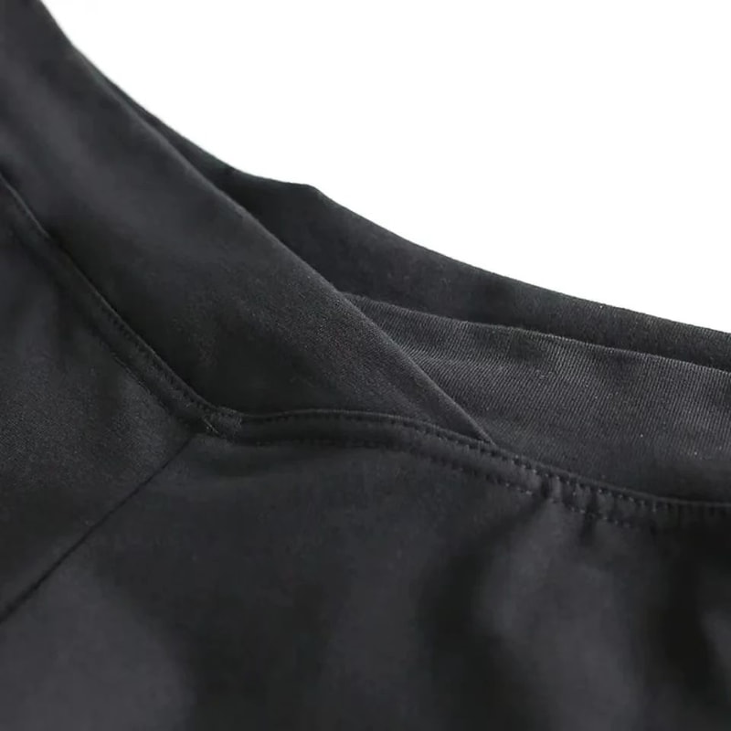 Women Ultra Short Black Fitness Running Shorts 2