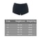 Women Ultra Short Black Fitness Running Shorts 5