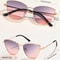 Women Cat Eye Metal Frame UV400 Fashion Sunglasses 1