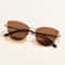 Women Cat Eye Metal Frame UV400 Fashion Sunglasses 2