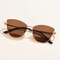 Women Cat Eye Metal Frame UV400 Fashion Sunglasses 2