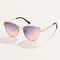 Women Cat Eye Metal Frame UV400 Fashion Sunglasses 4