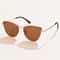 Women Cat Eye Metal Frame UV400 Fashion Sunglasses 5