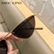 Women Small Cat Eye Metal UV400 Fashion Sunglasses 3