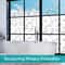 Frosted Privacy Window Film With Bird Decorative Decals 11
