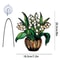 Lily Of The Valley Flower Sun Catcher Window Hanging Decor 4