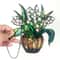 Lily Of The Valley Flower Sun Catcher Window Hanging Decor 5