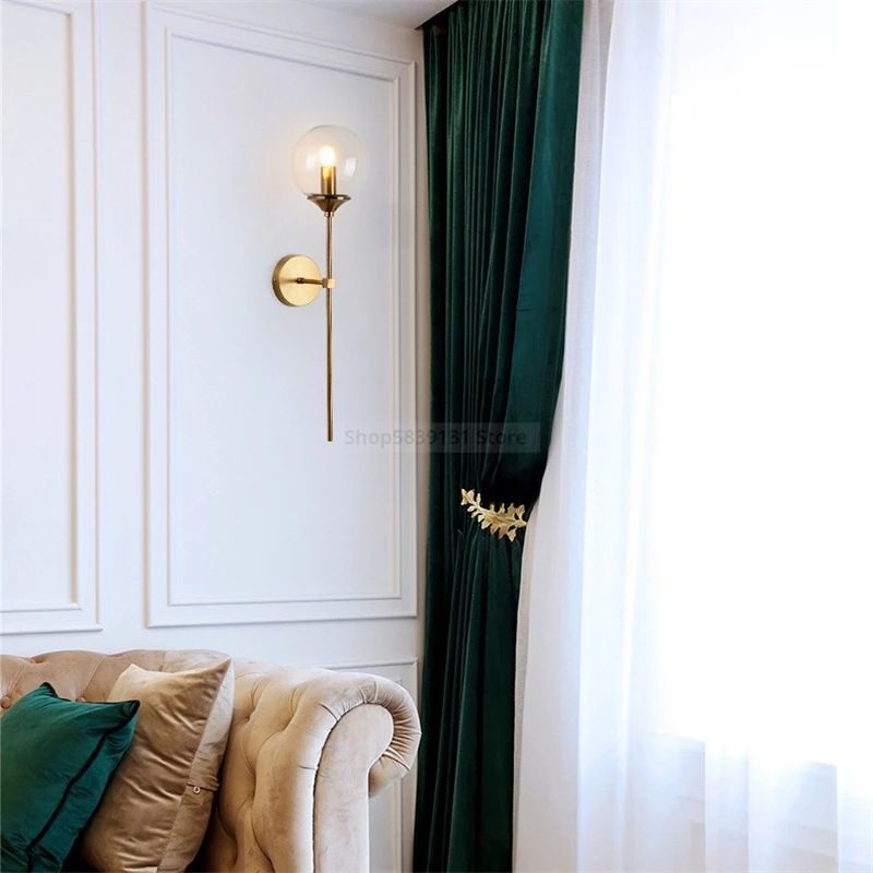 Nordic Long Arm LED Wall Lamp Modern Bedside Light 11